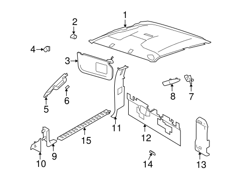 Body/Interior Trim - Cab for 2010 Ford F-350 Super Duty #2