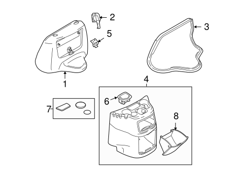 Body/Cover & Components for 2012 Ford E-250 #1