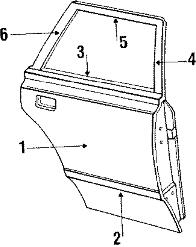 Town Car DOOR & COMPONENTS 2