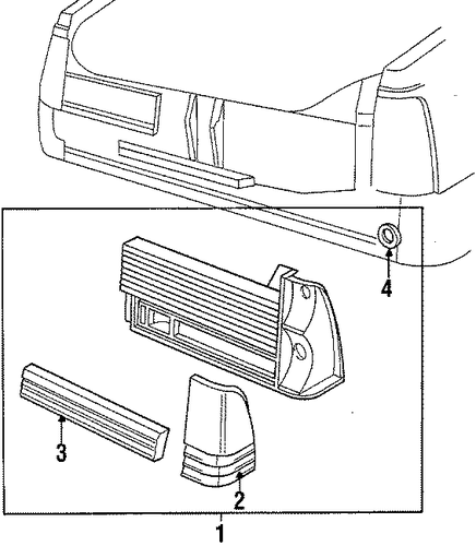 Topaz TAIL LAMPS
