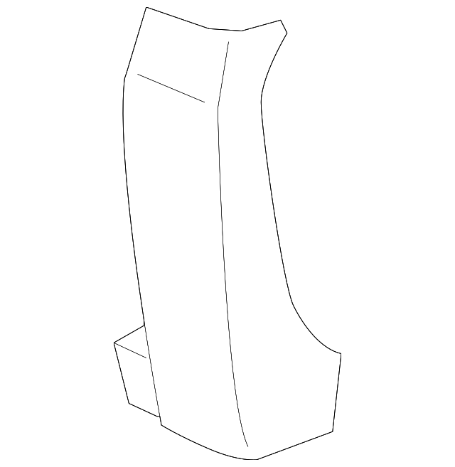 88979998 Деталь MOLDING, LEFT