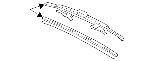 2R3Z17528AA Деталь WIPER BLADE, LEFT