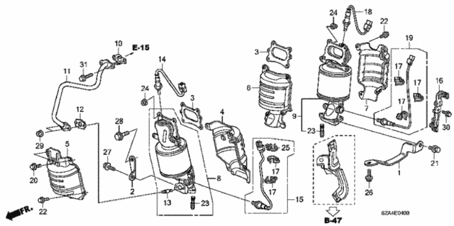 Converter for 2010 Honda Pilot #0