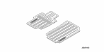 Floor Mat, Rear All Season Floor Mat, Rear All Season
