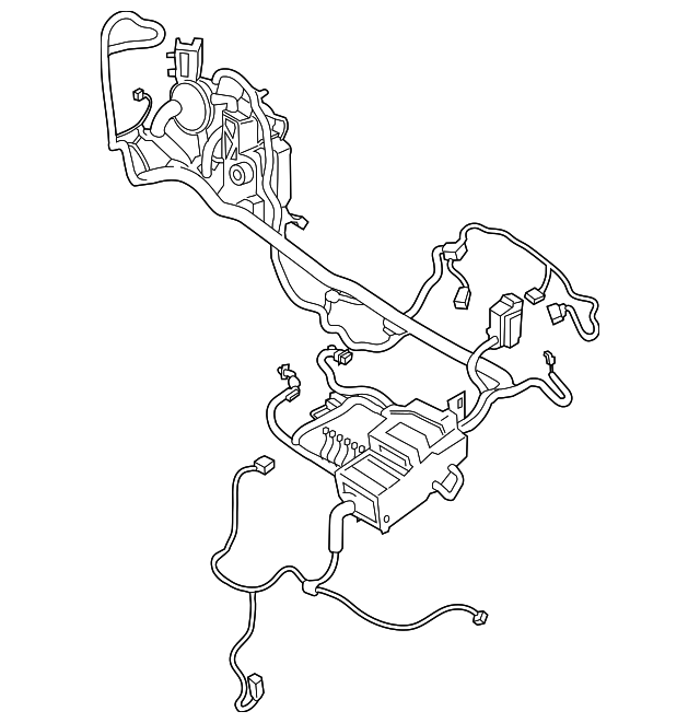 DV6Z-14290-AT Деталь WIRE HARNESS