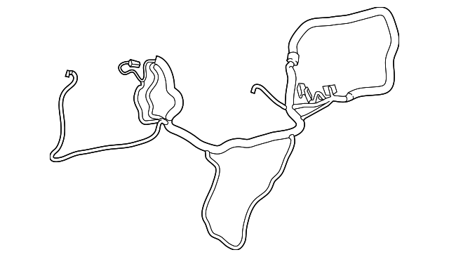 D6VZ14401AK Деталь WIRE HARNESS