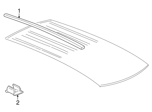 Relay EXTERIOR TRIM - ROOF