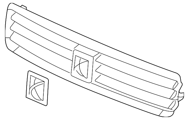 15105081 Деталь GRILLE