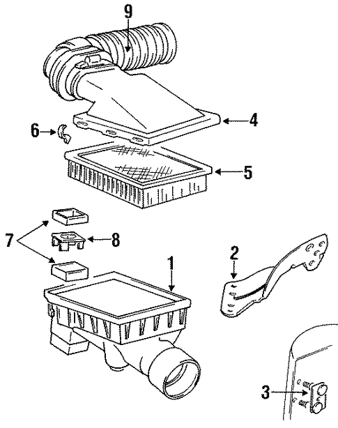 Filters for 1993 Chrysler Town & Country #0