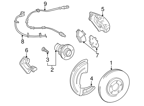 Thunderbird ANTI-LOCK BRAKES