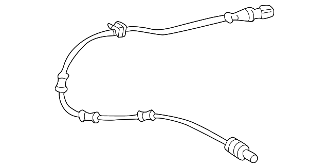 3W4Z-2C204-AA ABS SENSOR, RIGHT