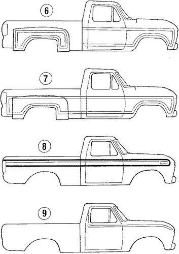 F-350 STRIPE TAPE 2