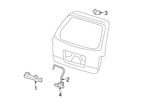 Body/Sliding Door for 2004 Ford Freestar #2