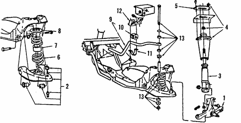 Suspension Components for 1984 Mercury Cougar #0