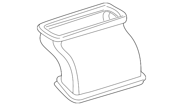 C2S6904 Деталь CENTER DUCT