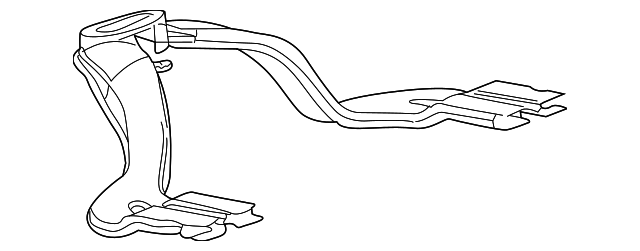 C2S2319 Деталь FLOOR DUCT