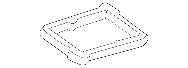 C2S12202 Деталь CENTER DUCT GASKET