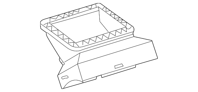 C2S5633 Деталь LOWER DUCT
