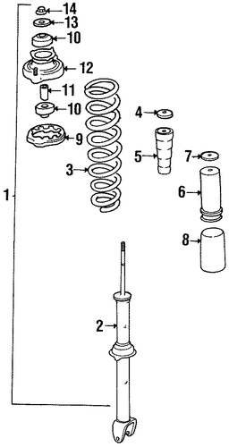 Plate, Bump Stop (Showa) Plate, Bump Stop (Showa)