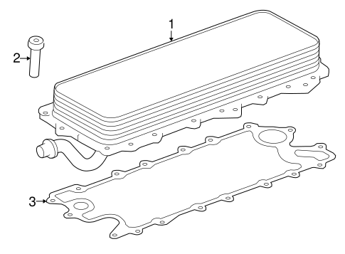 LR4 ENGINE OIL COOLER