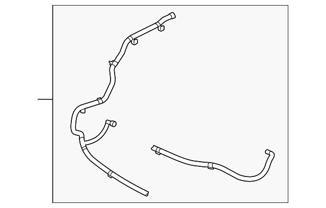 C2Z3251 Деталь WASHER HOSE