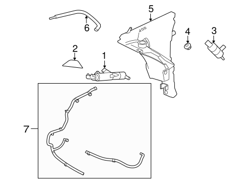 XF HEADLAMP WASHERS / WIPERS
