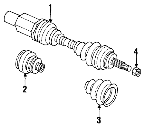 New Yorker AXLE SHAFT