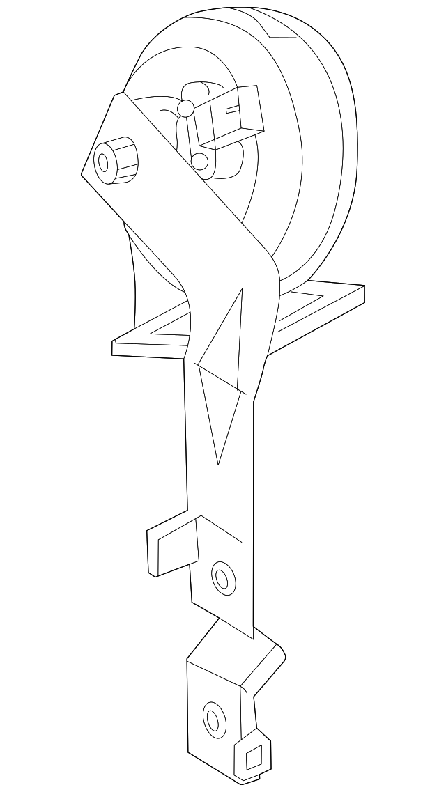 4563219 Деталь HORN, LEFT