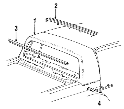 New Yorker EXTERIOR TRIM - ROOF