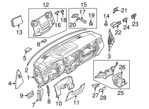 Body/Instrument Panel for 2016 Ford F-350 Super Duty #1