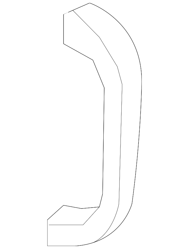 22842357 PULL HANDLE, RIGHT