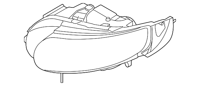 12762508 Деталь HOUSING, LEFT