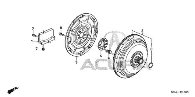 Torque Converter for 2009 Acura RL #0