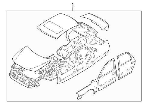 S80 BODY SHELL