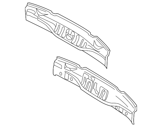 30825728 Деталь REAR BODY PANEL