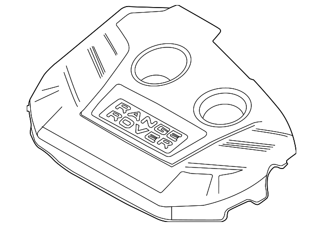 LR039602 Деталь ENGINE COVER