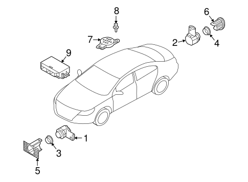 Electrical Components for 2012 Volkswagen CC #2