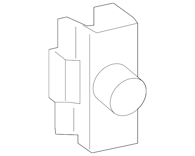 -W716569-S300 Деталь SIDE MOLDING RETAINER NUT, LEFT