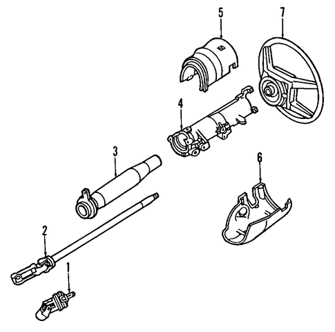 Continental STEERING COLUMN