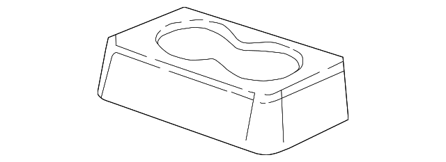 12474266 Деталь CUP HOLDER