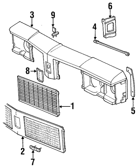 Custom Cruiser GRILLE & COMPONENTS