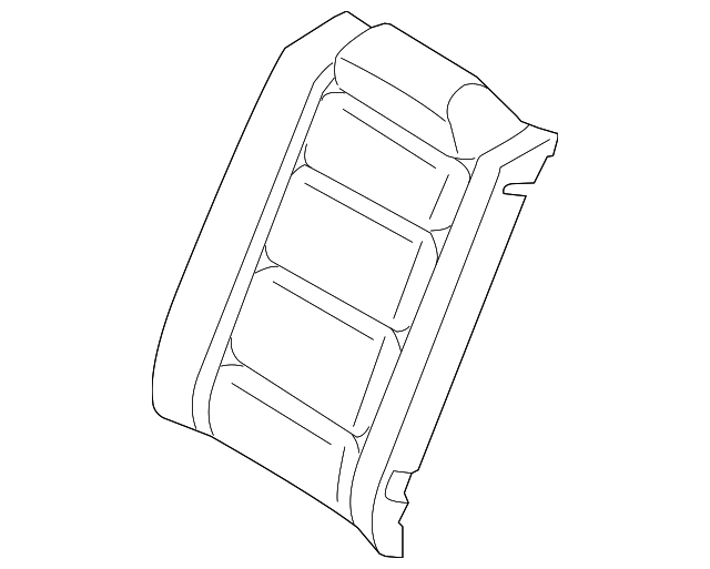 6G1Z5466801B SEAT BACK PAD, LEFT