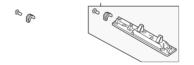 31391859 REAR CAMERA RETAINER