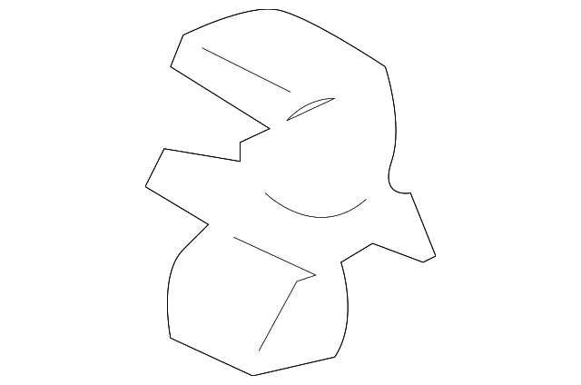 996-106-414-55 Деталь PIPE SUPPORT, RIGHT
