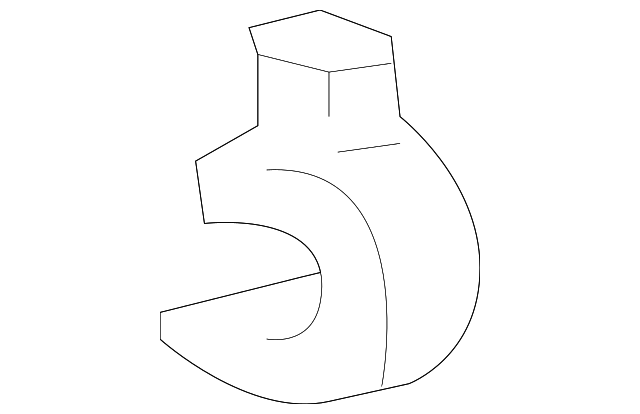 996-106-419-52 Деталь PIPE SUPPORT, RIGHT