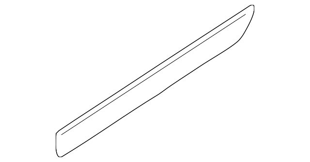 5S4Z-5425533-DAA Деталь BODY SIDE MLDG, LEFT