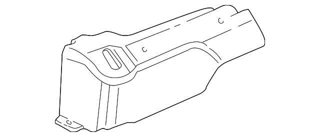 F57Z1331057AAZ Деталь LOWER TRIM PANEL, LEFT