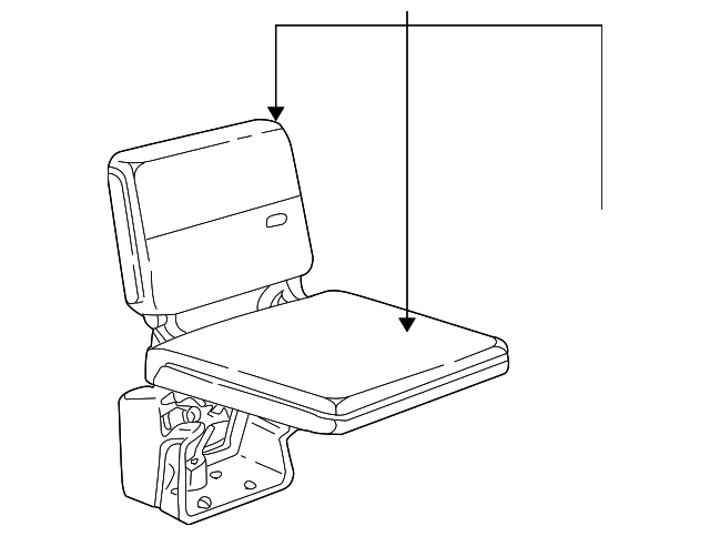 3L5Z1360026DAB Деталь REAR SEAT, RIGHT