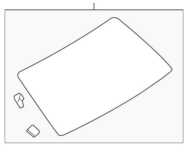 8S4Z-5442006-A Деталь BACK GLASS