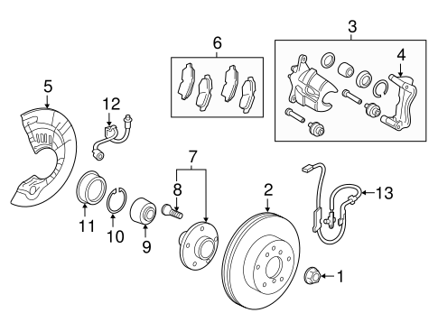 BRAKES/ANTI-LOCK BRAKES for 2015 Toyota Camry #1